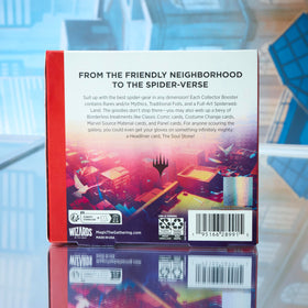 Magic: The Gathering Marvel Spider-Man booster contents visible for quick deck-building ideas