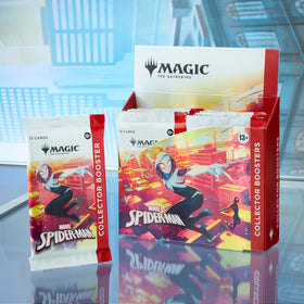 Magic: The Gathering Marvel Spider-Man full-art land cards offer immersive visuals