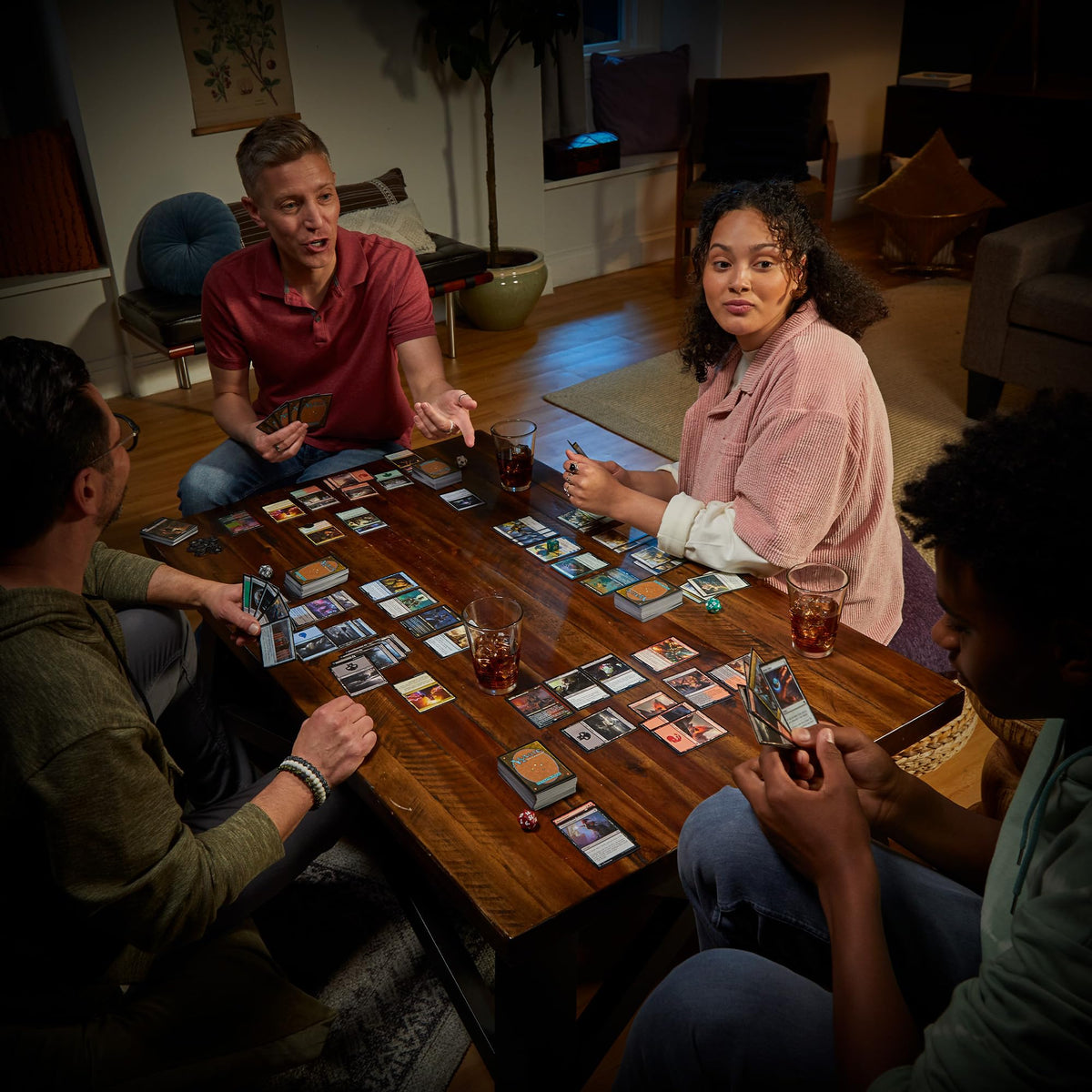 Magic: The Gathering Murders at Karlov Manor foil-etched display commander adds dramatic flair.