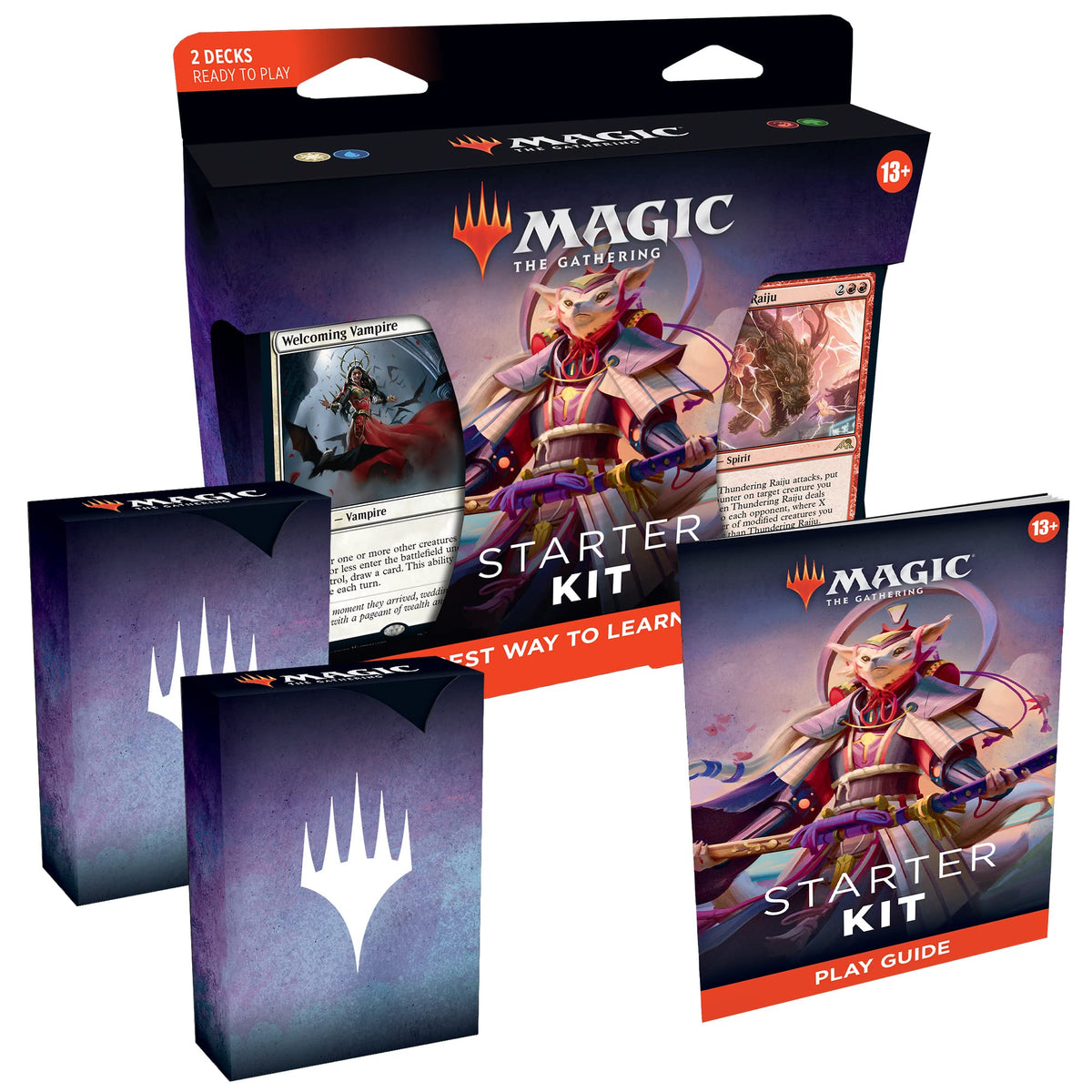 Starter Kit deck boxes for easy transport and organization