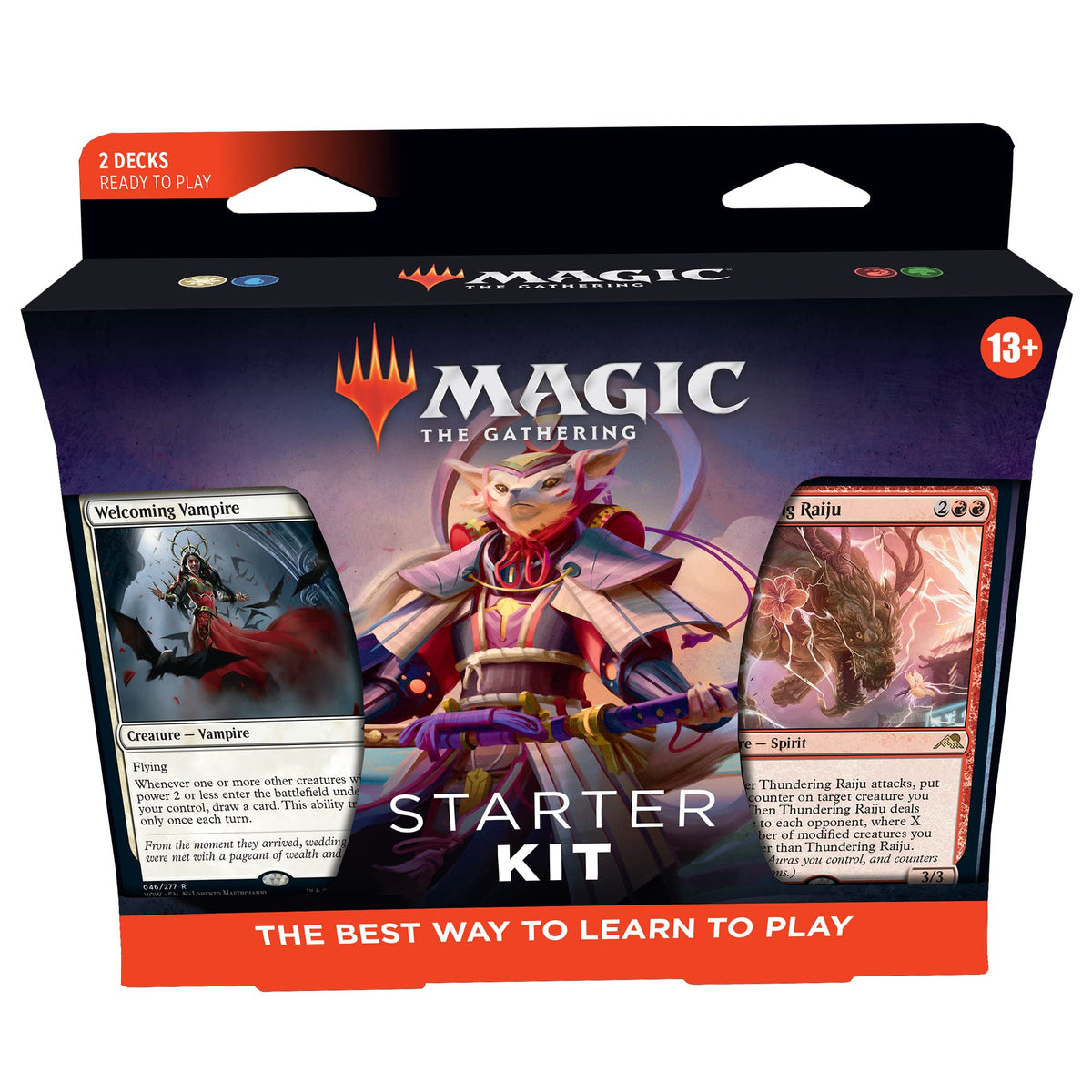 Rare foil card and other rares included in the Starter Kit