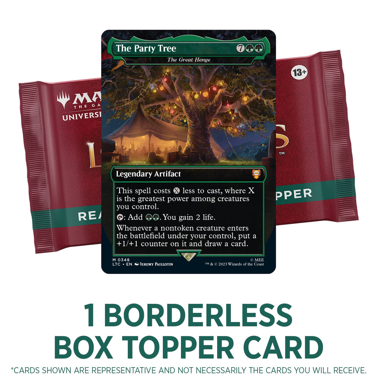 Array of Tales of Middle-earth booster packs inviting opening and card variety