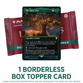 Array of Tales of Middle-earth booster packs inviting opening and card variety