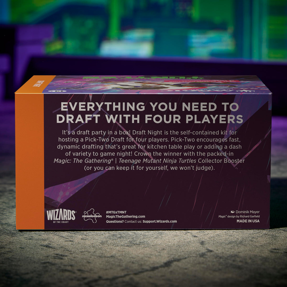 Magic: The Gathering TMNT artwork captures turtles in action for collectors