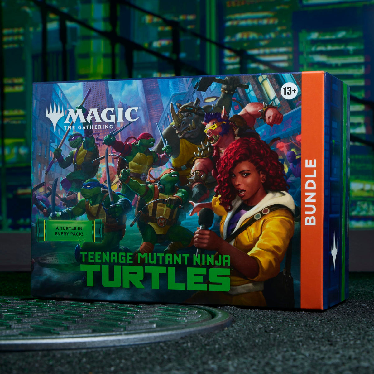 Alt-art foil card from MTG TMNT bundle adds unique artwork to collection