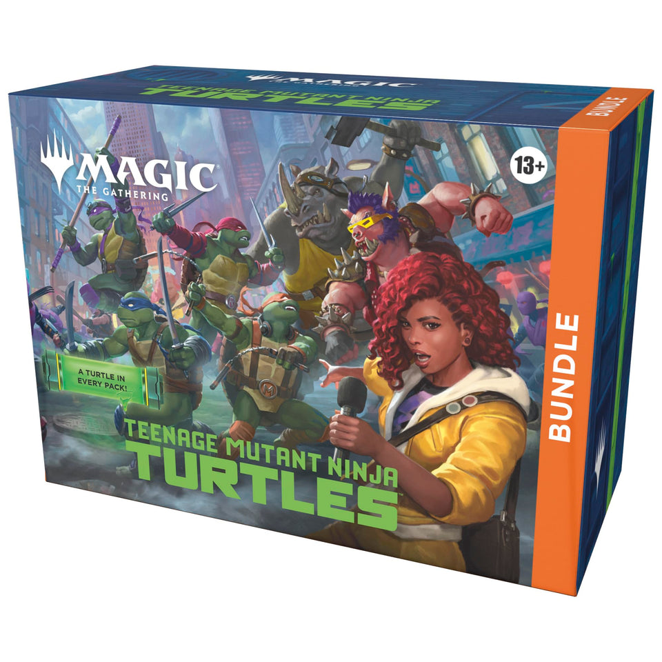 Magic: The Gathering TMNT bundle boosters showcase nine play boosters for new cards
