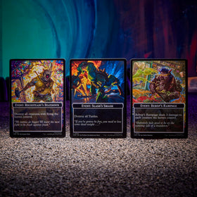 Magic: The Gathering Turtle Team-Up cooperative setup for 2–4 players.