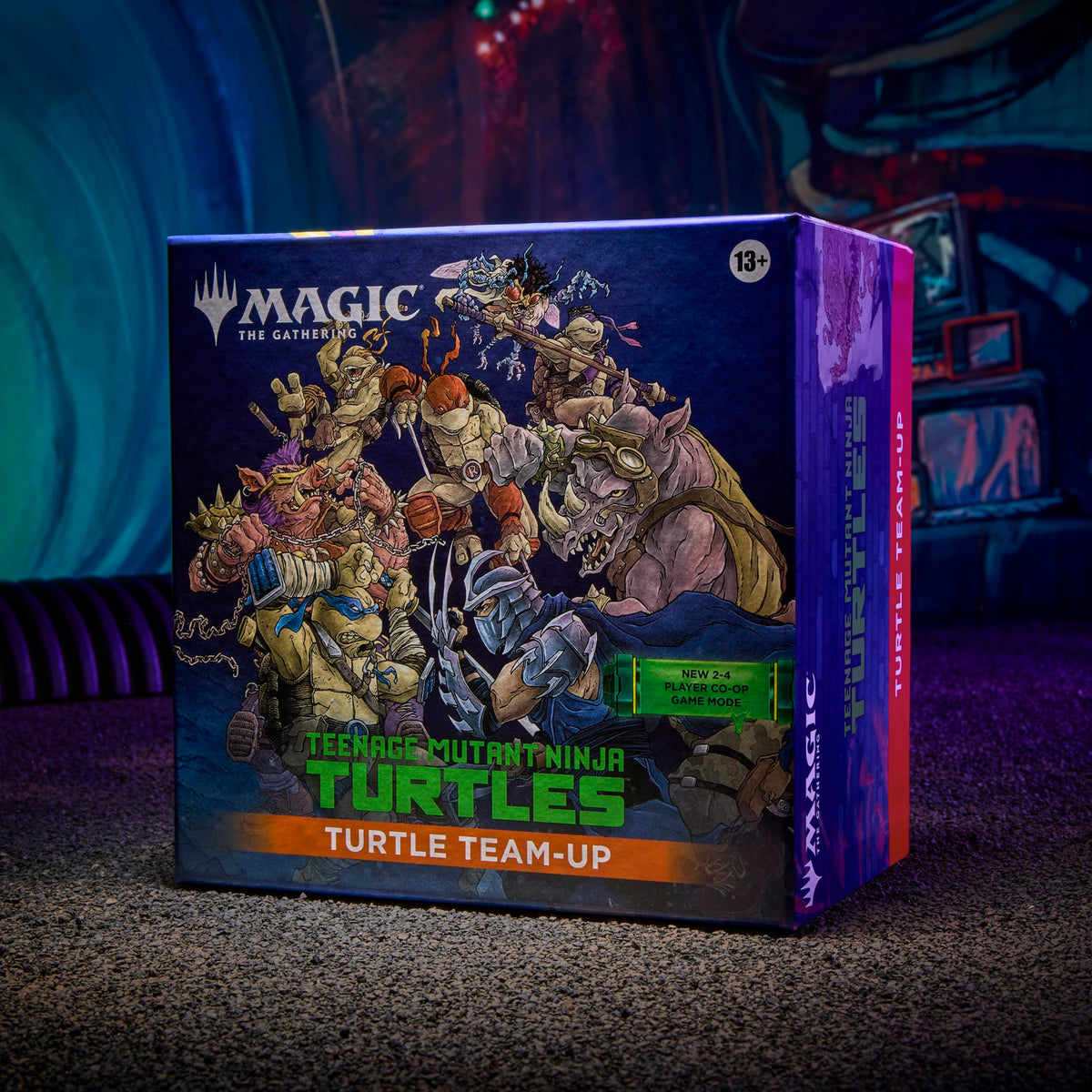 Magic: The Gathering Turtle Team-Up enemy deck with 11 bosses fuels epic battles.