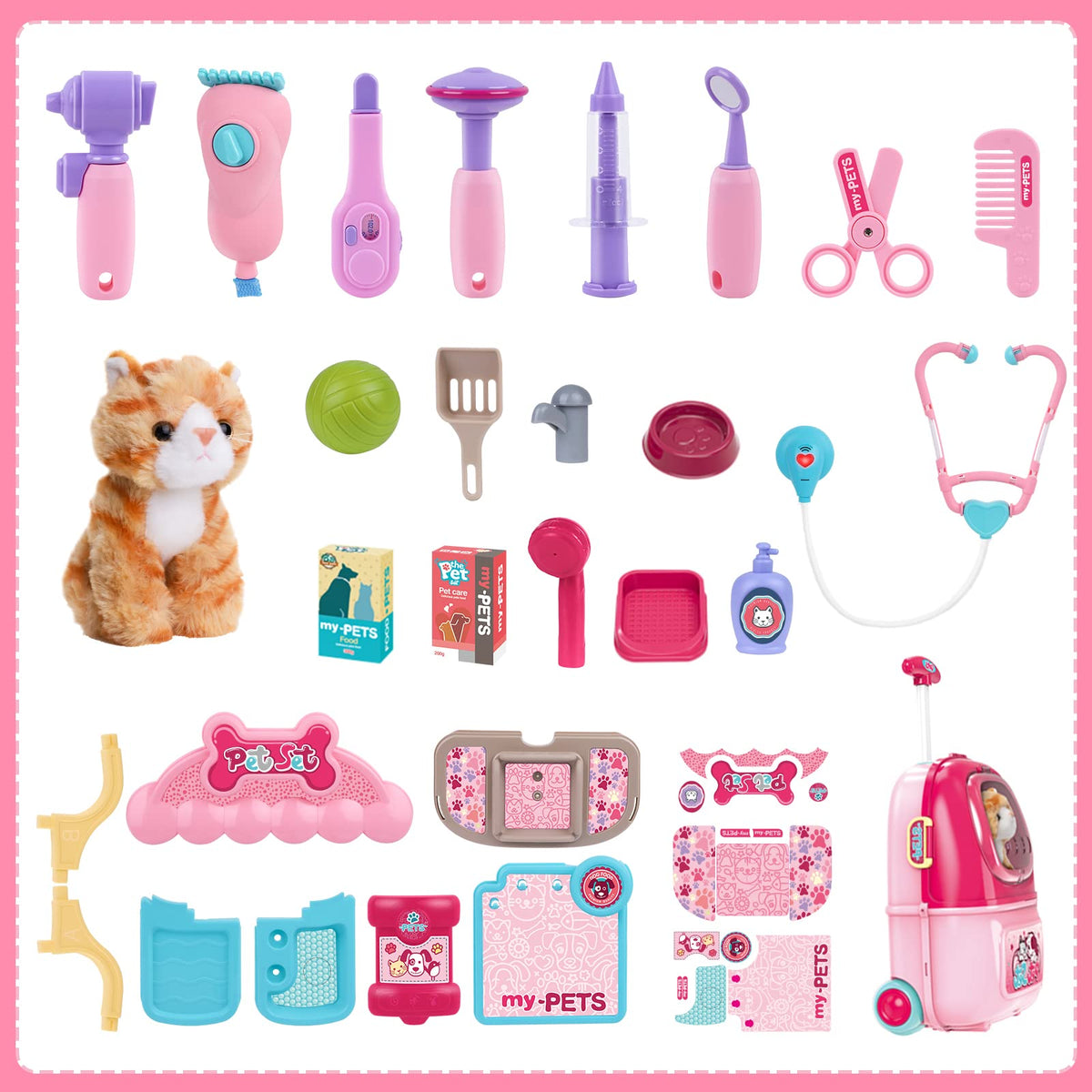 Magic4U 2-in-1 carry suitcase ready for travel and storage
