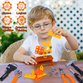 Magic4U electric drill features interchangeable bits and realistic sound effects.