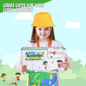 Magic4U family gardening activity promotes teamwork and outdoor exploration