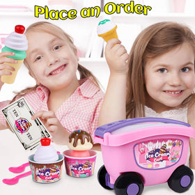 Magic4U menu and fake money support basic ordering and transactions in pretend play