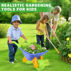 Magic4U kids garden plant tags helping label each seed or plant