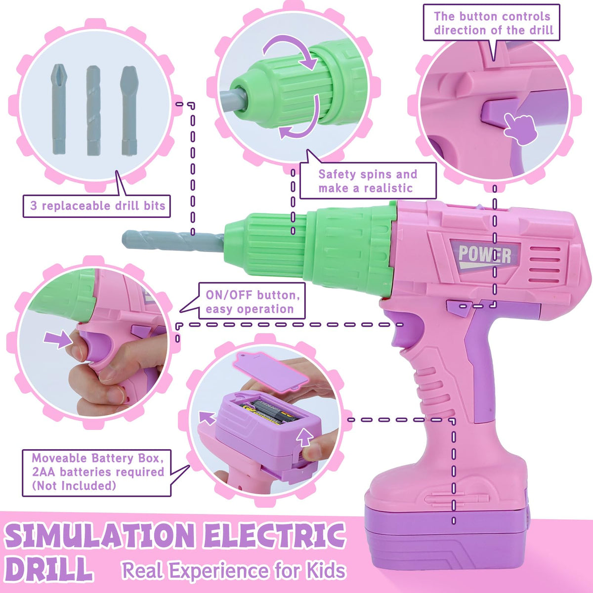 Magic4U drill bits and saw bits expand imaginative construction scenarios.