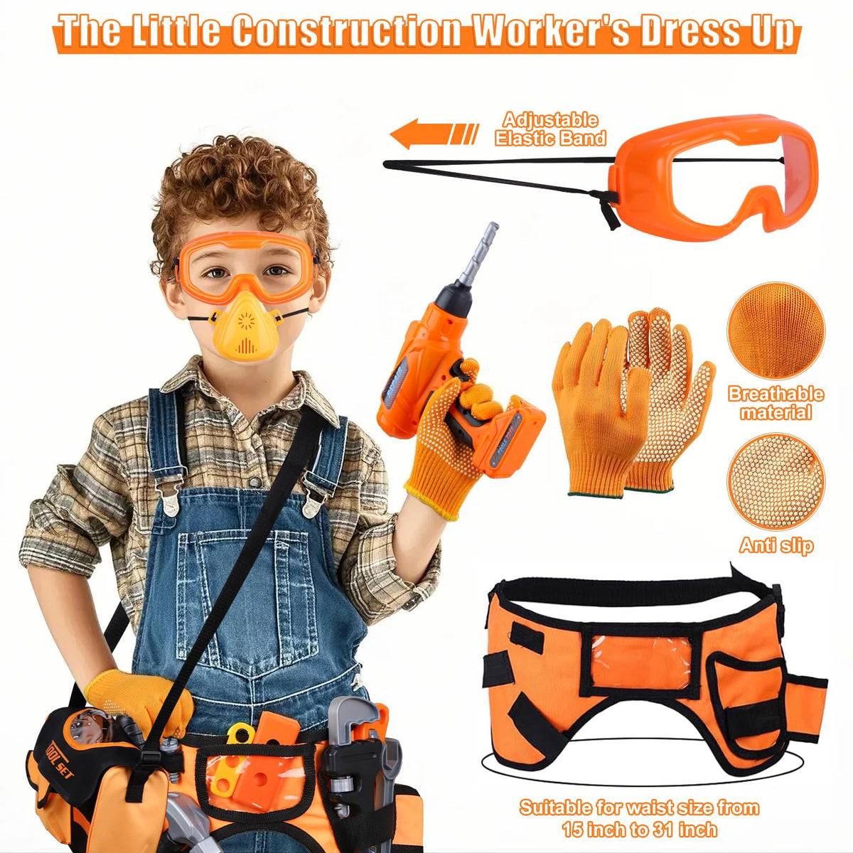 Magic4U electric drill looks realistic for immersive role-play.
