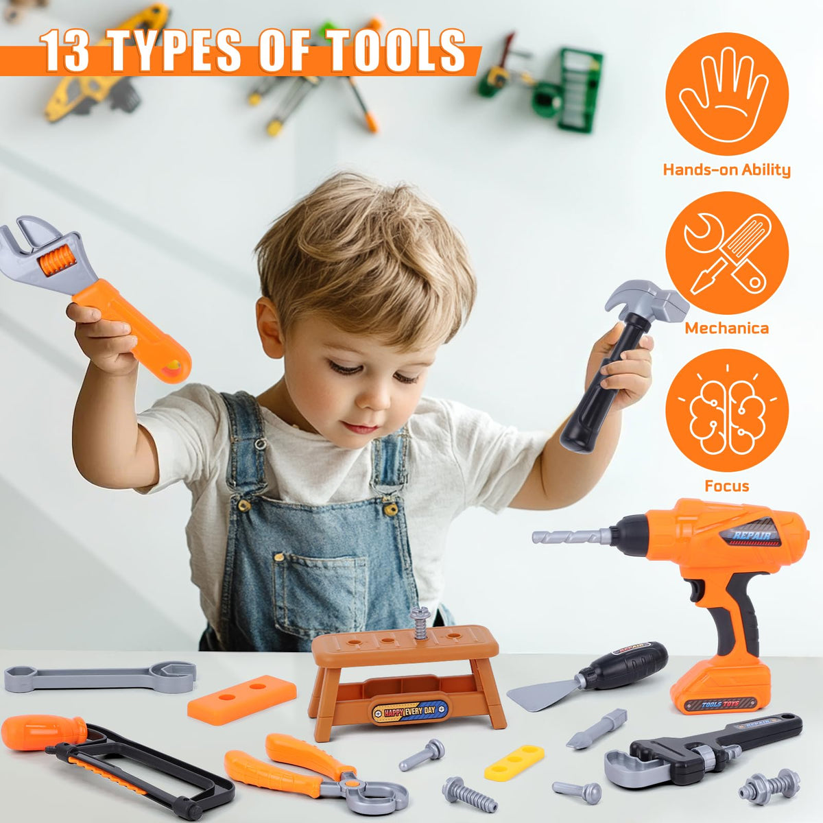 Magic4U Phillips screwdriver supports precise turning in creative projects.