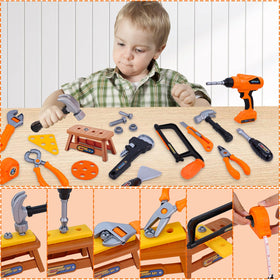 Magic4U toolkit includes wrenches, pliers, screwdrivers for varied pretend repairs.