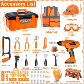 Magic4U wood blocks and fasteners offer hands-on assembly practice.