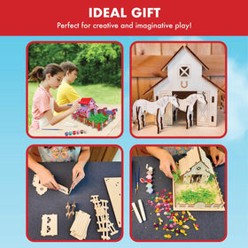 Glue and gems with flowers kit for finishing touches by Magical Valley