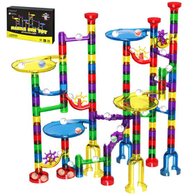 Magicfly Marble Run Set with 127 pieces ready for creative play