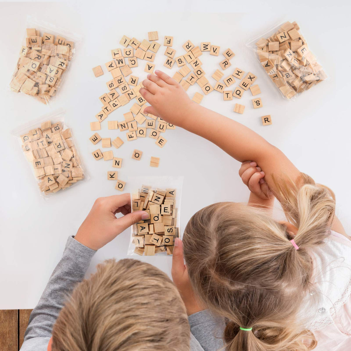 Magicfly wooden letters aiding early learning and parent-child bonding