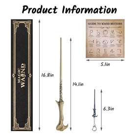 MagicRanger deluxe gift box contains wand, guide, and keychain