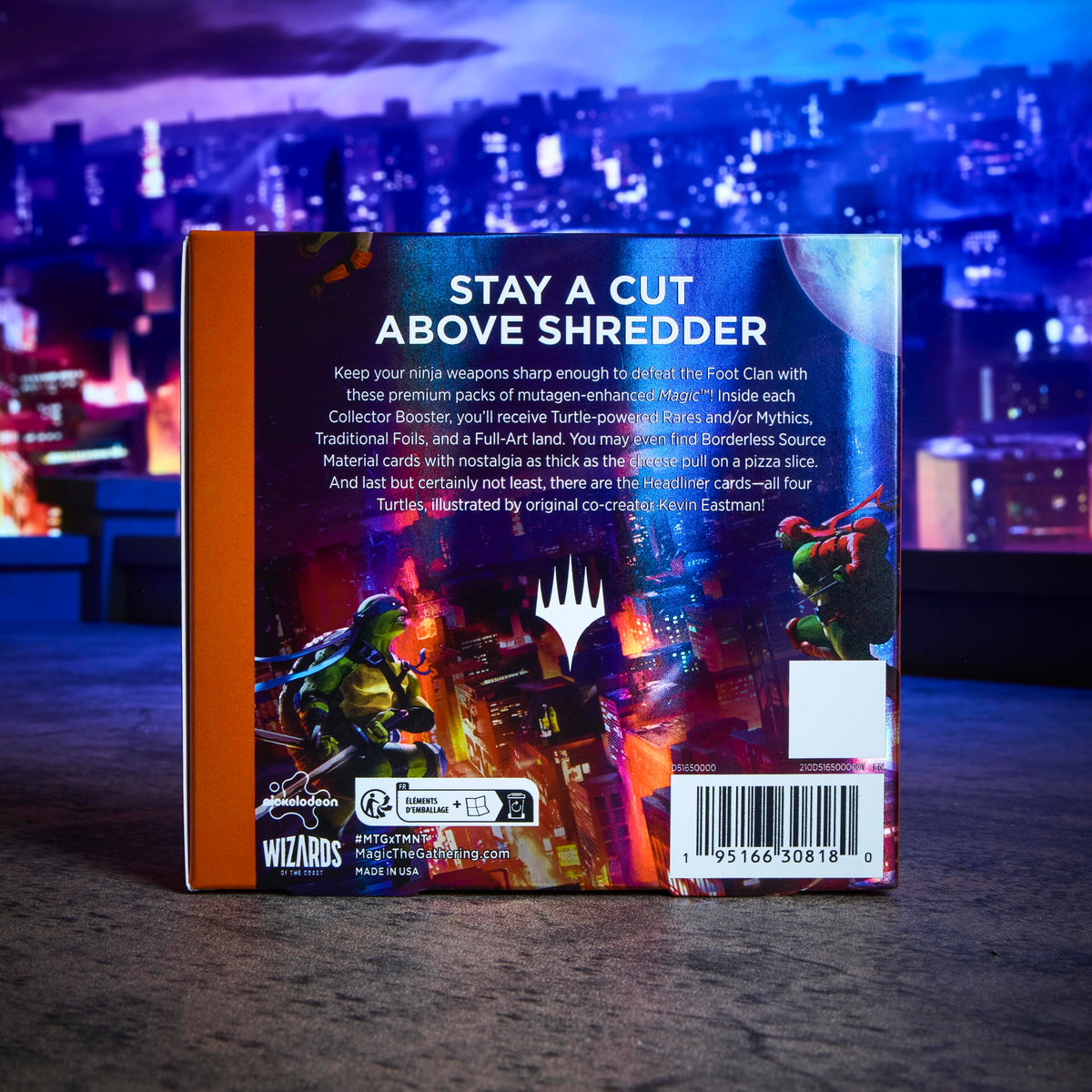 Magic: The Gathering TMNT borderless headliner card image hints at ultra-rare pulls.