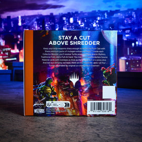 Magic: The Gathering TMNT borderless headliner card image hints at ultra-rare pulls.