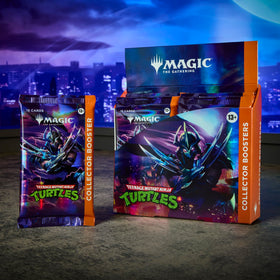 Magic: The Gathering TMNT traditional foil cards photo demonstrates shimmering finishes and showpiece opportunities.