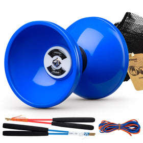 MAGICYOYO Pro diabolo blue triple-bearing for long spins and stability