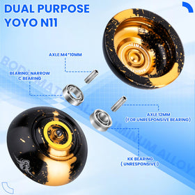 MAGICYOYO bearing kit allows fine-tuning for consistent performance.