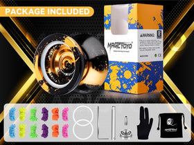 MAGICYOYO N11 includes glove and bag for practice on the go