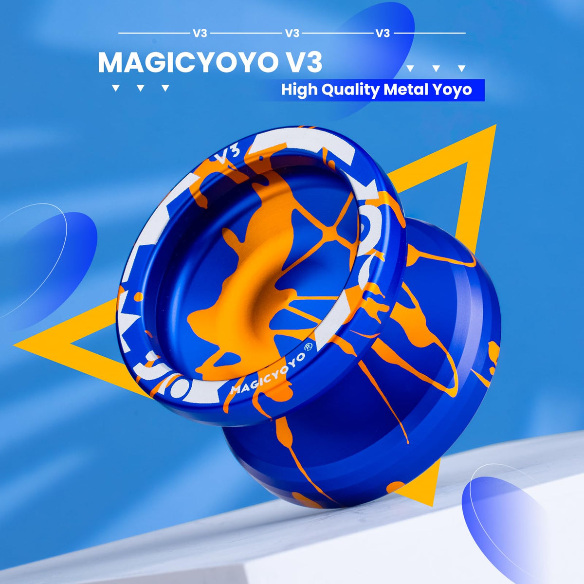 MAGICYOYO V3 balance-metal-body image emphasizes stable spins for practice