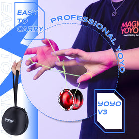 MAGICYOYO V3 storage bag shown for portable practice on the go.