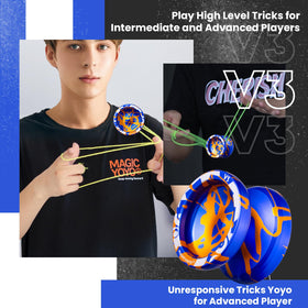 MAGICYOYO V3 twelve-strings-pack image communicates included strings for steady practice