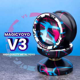 MagicYoYo V3 bearing setup enables smooth responsiveness for easy tricks.