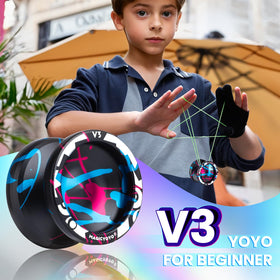 MagicYoYo V3 side profile sleek finish supports balanced high-speed play.