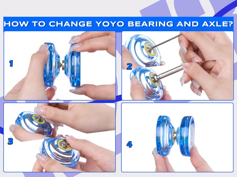 MAGICYOYO bearing puller included for quick maintenance and upgrades.