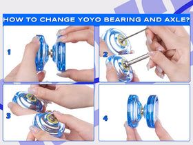 MAGICYOYO bearing puller included for quick maintenance and upgrades.