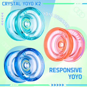 MAGICYOYO K2 Crystal KK Bearing: enables unresponsive play for advanced tricks