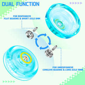 MAGICYOYO K2 Crystal Strings and Bags: extras for ongoing practice sessions