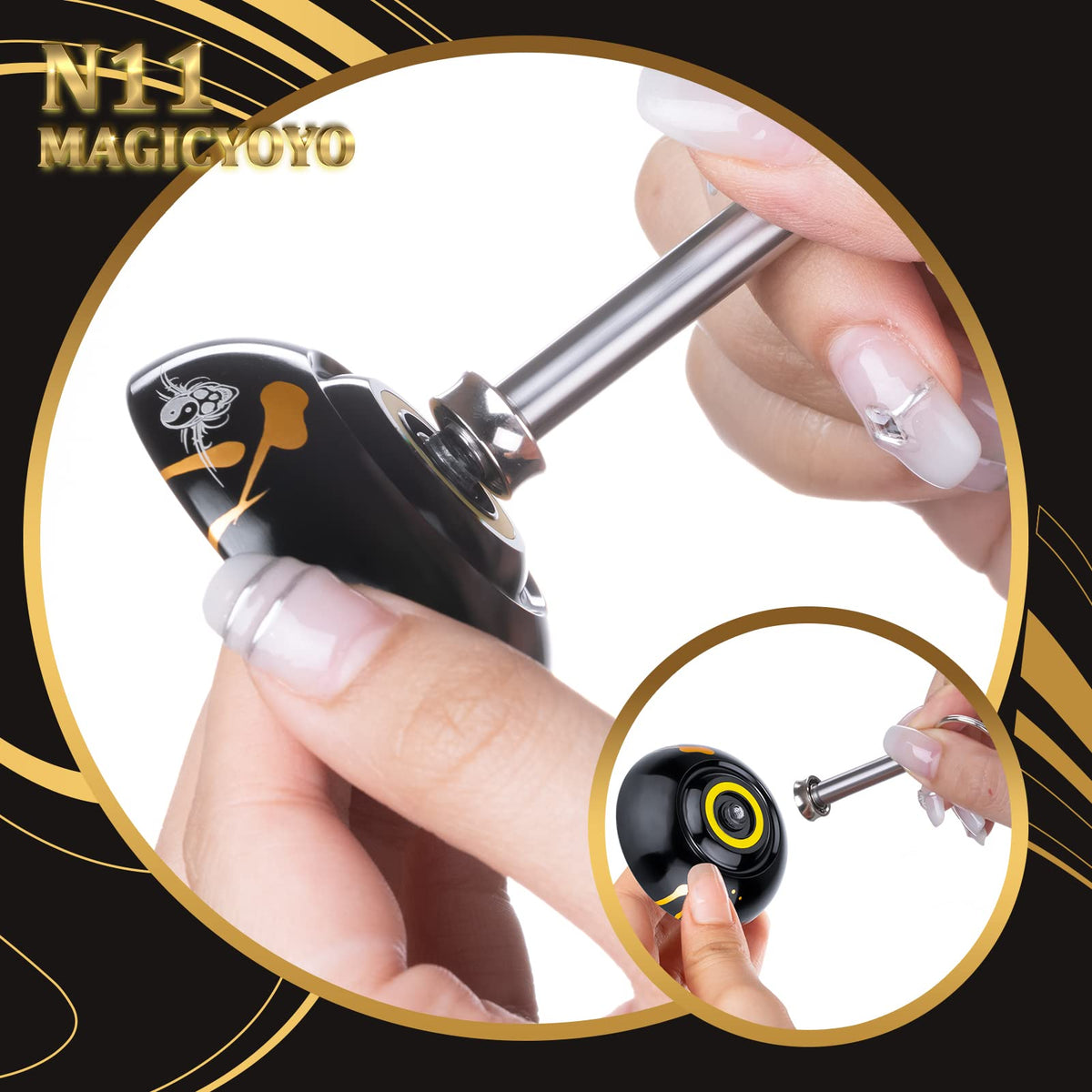 MAGICYOYO N11 bearing kit keeps play smooth and easy to maintain.