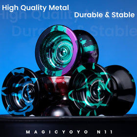 MAGICYOYO N11 dual-mode switch enables beginner to advanced tricks.
