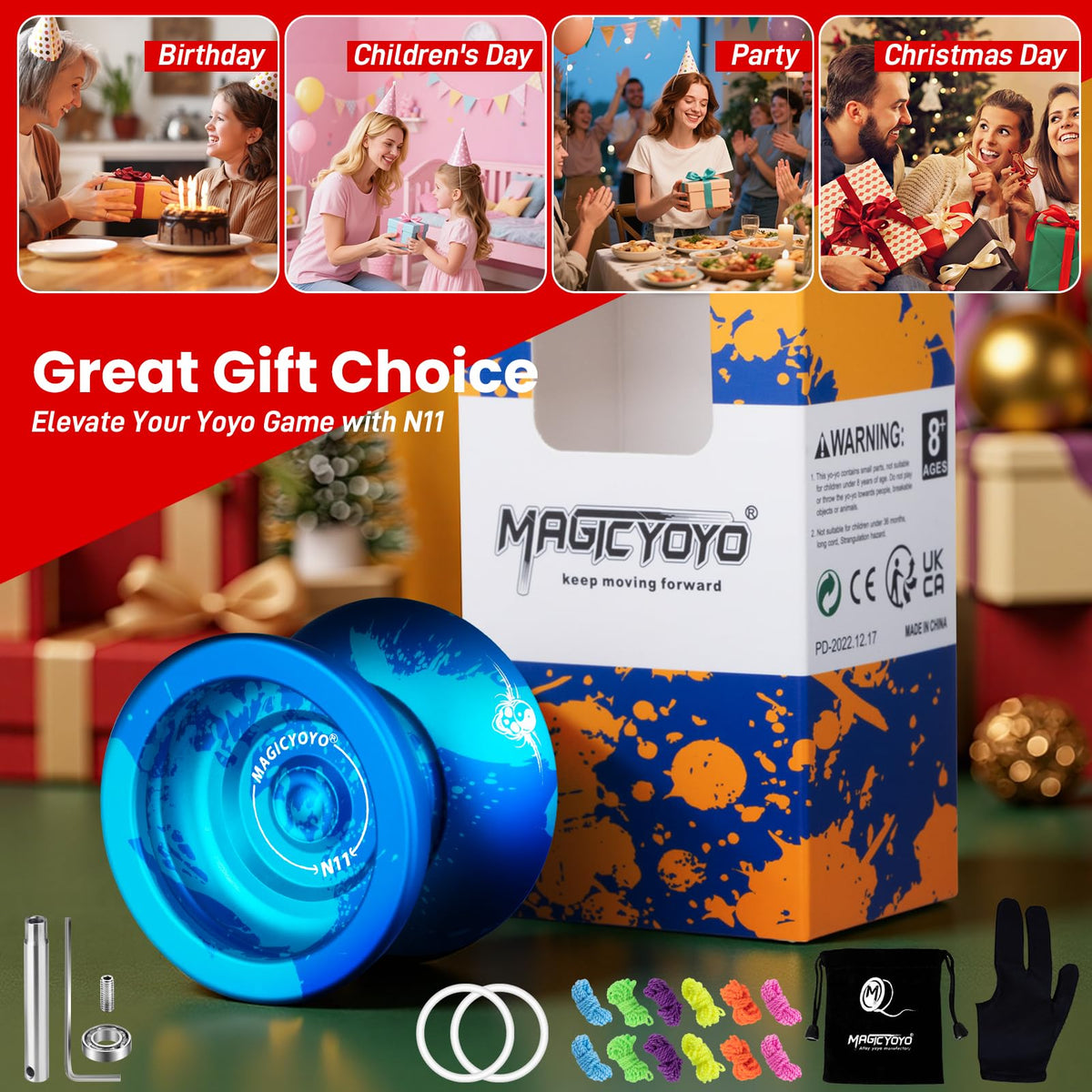 MAGICYOYO N11 Pro ideal for adults, friends, and pros seeking hours of play.