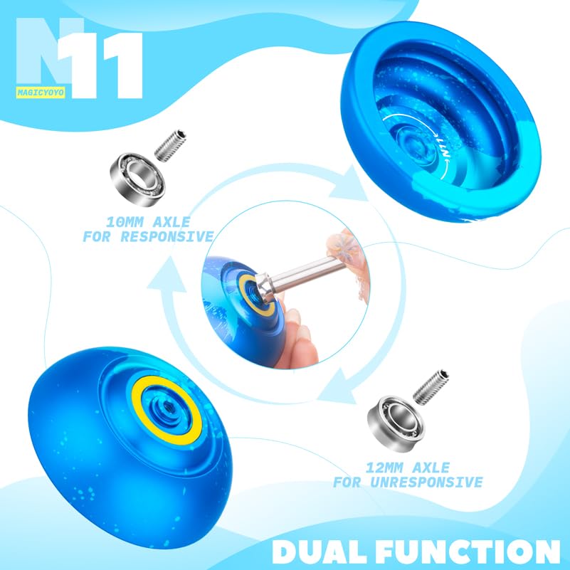 MAGICYOYO N11 Pro maintenance tip: oil the bearing for smoother spins.