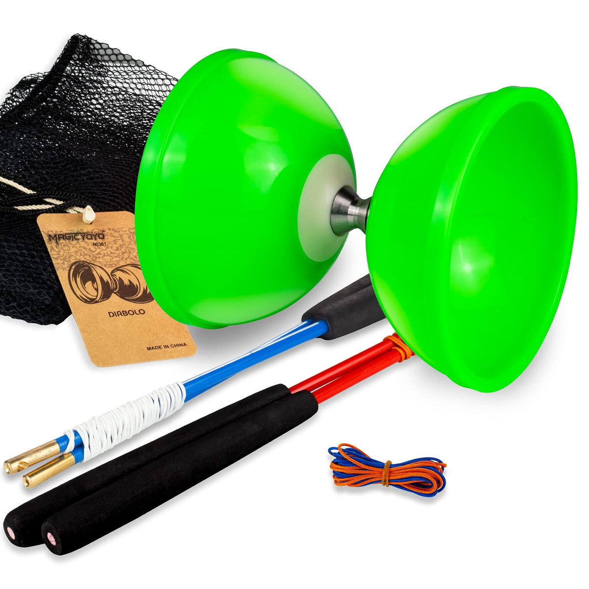 MAGICYOYO Pro diabolo dimensions 130mm cup and 150mm width for speed