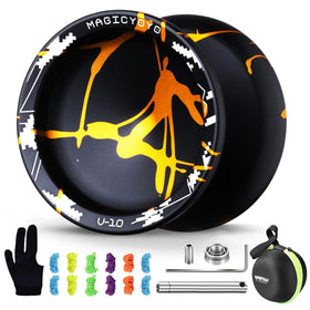 MAGICYOYO V10 finger-spin design enables smooth, rapid spins for tricks