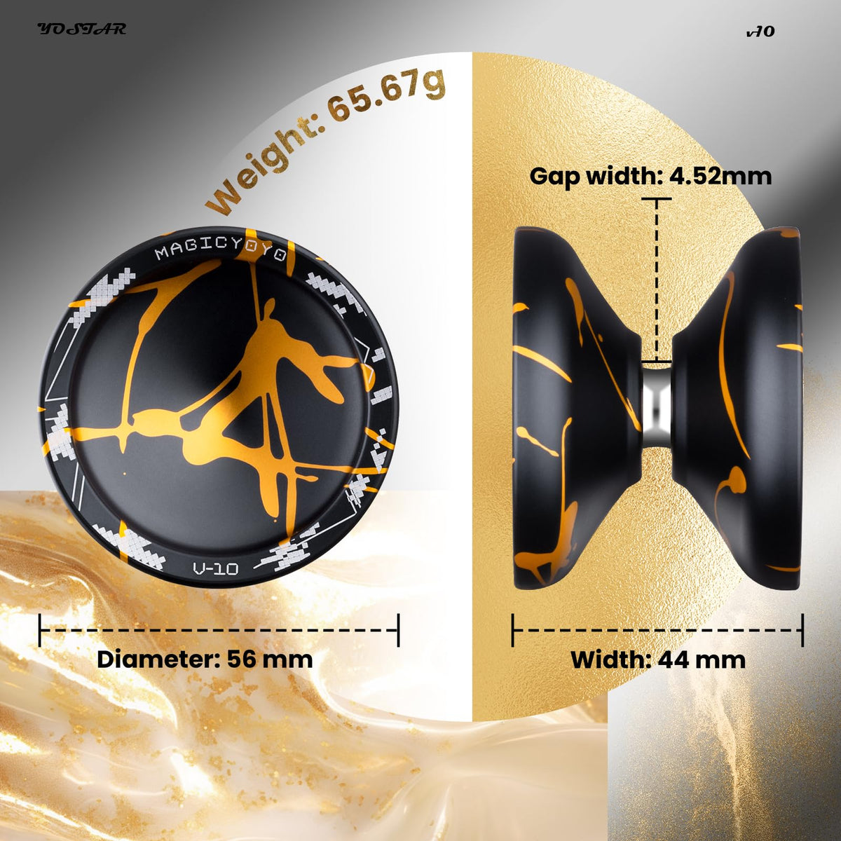 MAGICYOYO V10 gift set includes glove and case for gifting