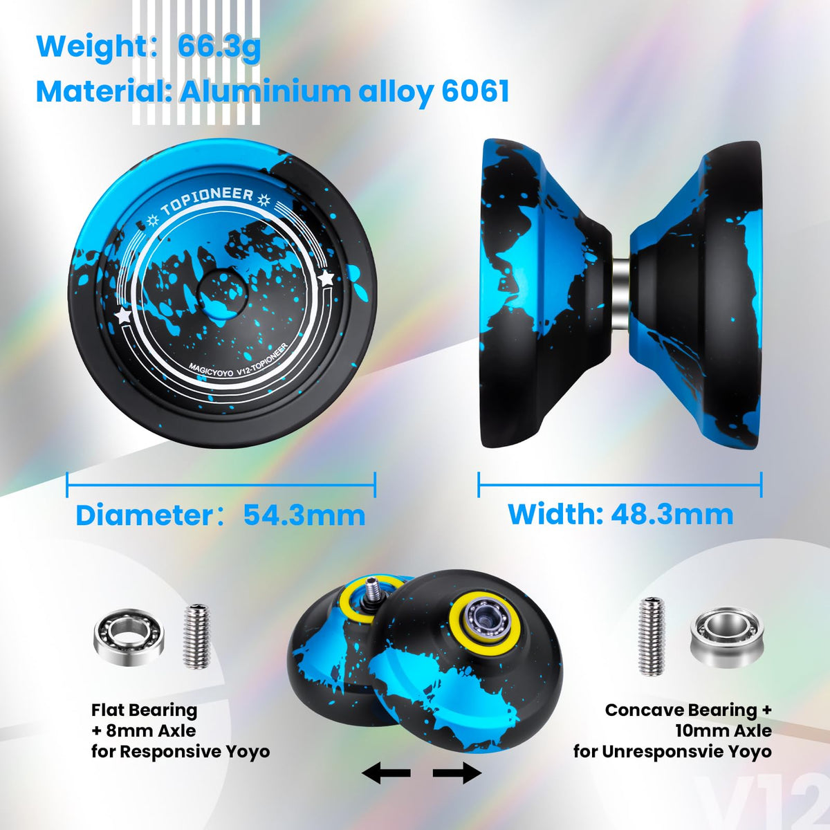 MAGICYOYO V12-bearing-tool-included kit supports quick maintenance