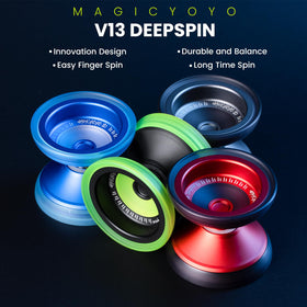 MAGICYOYO V13 Deepspin side profile highlighting dual rings for balance